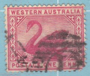 WESTERN AUSTRALIA SC# 62 1p 1890-93 (3)