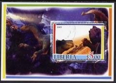 LIBERIA SHEET USED DISNEY DINOSAURS