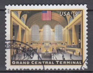 ​(G) USA Sc#4739   Grand Central Terminal VF Used (out of paper & gum)