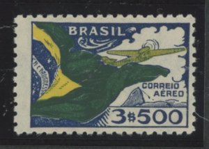 Brazil #C31 Mint (NH) Single (Airplane)