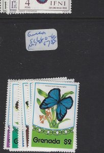 Grenada Butterfly SC 660-6 MNH (2gvd) 