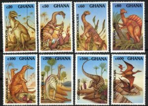 Ghana Stamp 1453-1460  - Dinosaurs