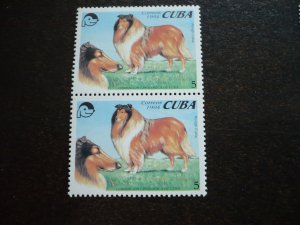 Stamps - Cuba - Scott# 3593-3597 - MNH Set of 5 stamps in Pairs