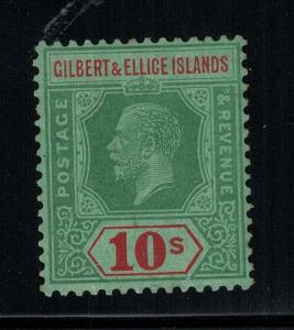 Gilbert & Ellice Islands 1921-27 SC 31 LH CV$ 160