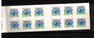 Belarus Sc 444a MNH Self-Adhesive Booklet of 24, issue of 2002 - Flowers - FH02