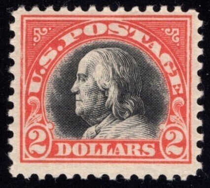 United States Scott #523 UNUSED PH OG Scarce good centering, beautiful example!