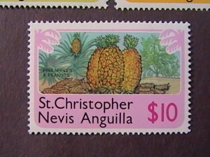 ST. KITTS-NEVIS # 355-369-MINT NEVER/HINGED-COMPLETE SET----QEII----1978