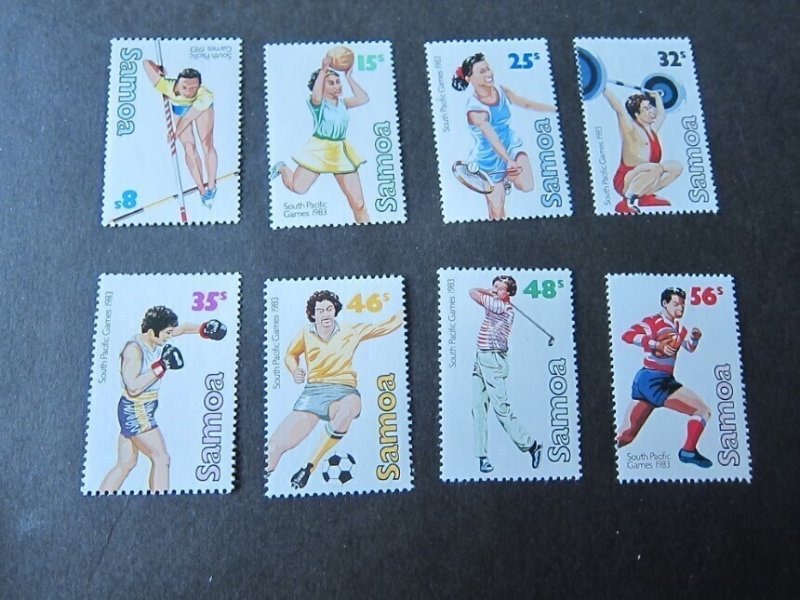 Samoa 1983 Sc 592-599 set MH