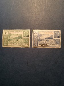 Stamps Wallis and Futuna Scott #92-3 hinged