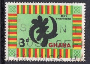 Ghana   #53   1959   used  3d. God`s Omnipotence