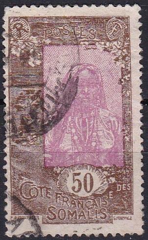 1925 French Somali Coast Scott 103 Somali Coast used