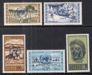 Cyprus 232-236 MNH VF