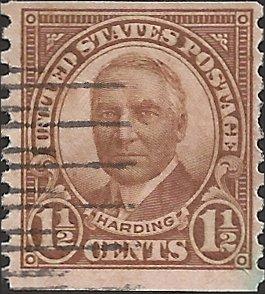 # 686 USED BROWN WARREN G. HARDING