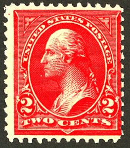 U.S. #279B MINT OG LH