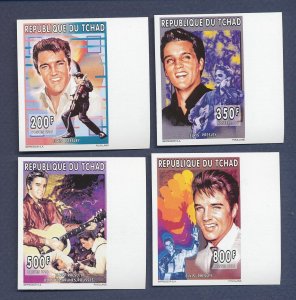 CHAD - Scott 658, 662,  664 & 667   - MNH - ELVIS - 1996