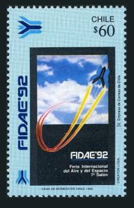 Chile 1000, MNH. Michel 1494. FIDAE-1992, Air and Space Fair.