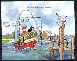 BHUTAN SHEET DISNEY