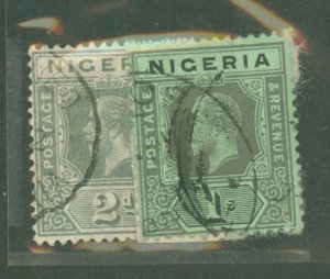 Nigeria #3/8 Used Multiple