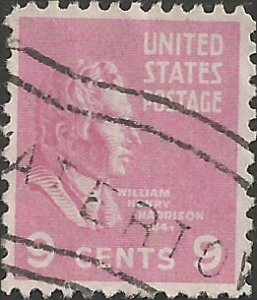 # 814 USED WILLIAM H. HARRISON