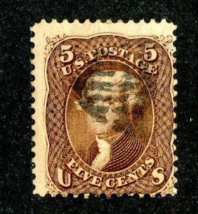266 US  1861 Scott# 75 used cat. $425. ( Offers welcome )