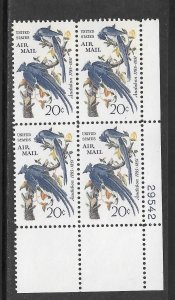 #C71 MNH Plate Block