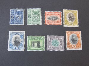 Tonga 1897 Sc 38-45 MH