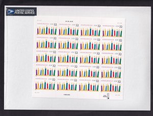 Scott #3118 1996 Hanukkah Full Sheet of 20 Stamps - Sealed White