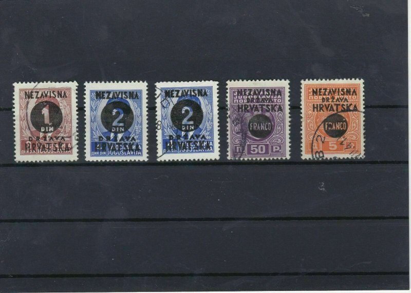 Croatia 1941 MNH+Used Stamps Ref: R6726