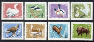 1968 Romania 2724-2729 Fauna of nature reservations