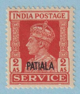 INDIA - PATIALA STATE O70 OFFICIAL  MINT HINGED OG * NO FAULTS EXTRA FINE! - AQH