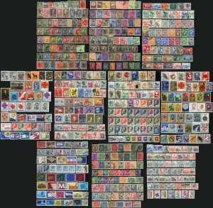 500+ Yugoslavia Postage Europe Stamp Collection 1918-1985 Used