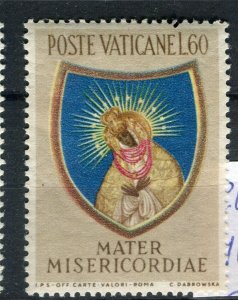 VATICAN; 1954 early Year of Mary issue fine Mint MNH 60L. value