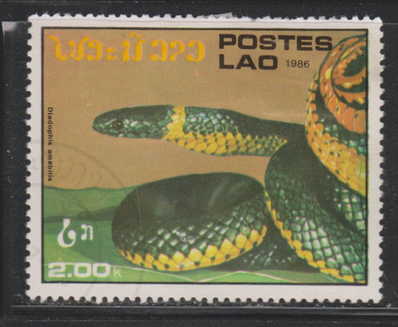 Laos 725 Snakes 1986