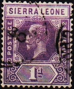 Sierra Leone. 1912 1d S.G.132a Fine Used