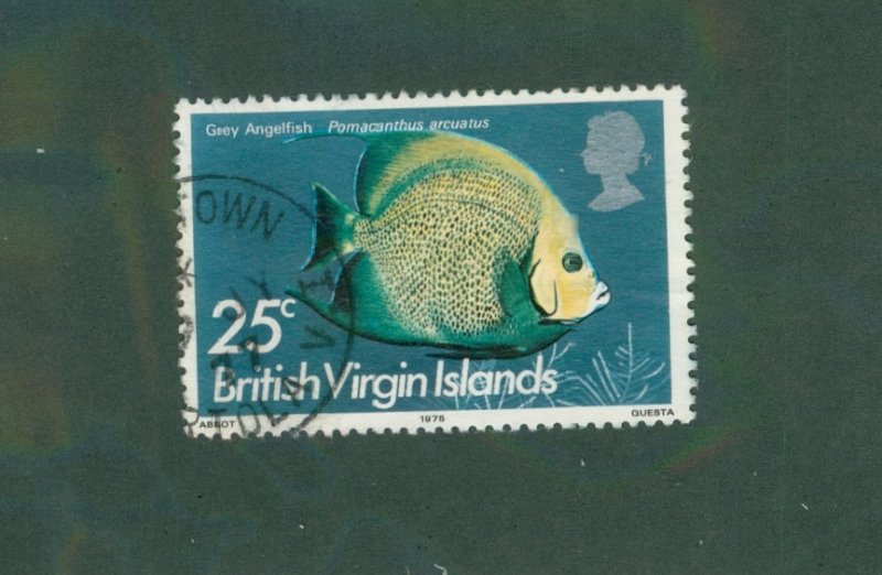 VIRGIN ISLANDS 295 USED BIN $1.90