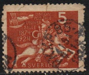 Sweden Sc #213 Used