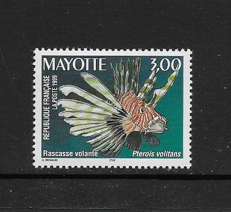 FISH - MAYOTTE #122  MNH