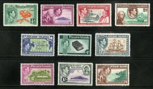 PITCAIRN ISLANDS 1-8  MH  SCV $66.75 BIN $30.00