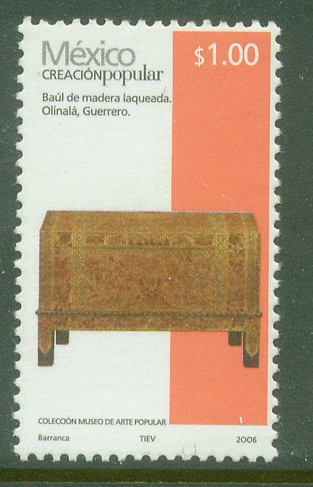 MEXICO 2489a, $1.00P HANDCRAFTS 2006 ISSUE. MINT, NH. F-VF.