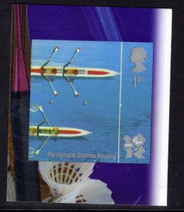 GB 2010 QE2 1st Olympic & Paralympic Rowing Self Adhes Umm SG 3107a ( R1174)