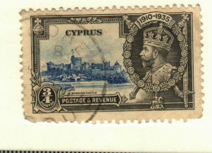 Cyprus #136 used Coronation