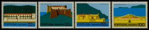 Portugal - Madeira 111-4 MNH Forts in Funchal & Machico