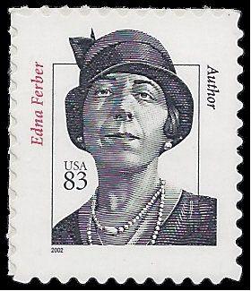 #3433 83c Distinguished Americans Edna Ferber 2002 Mint NH