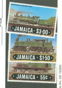 Jamaica #583-586  Single (Complete Set)