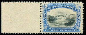 momen: US Stamps #297 Mint OG NH VF+