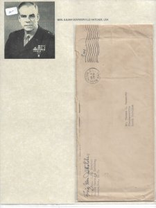 1943 General Jiliam Hatcher, US Army, Washngton DC to Planterville, SC (54366)