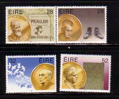 Ireland Sc 944-7 1994 Nobel Prize Winners stamp set mint NH