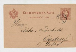 austria 1878  stamps card ref 20922