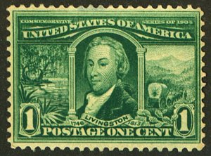 U.S. #323 MINT OG LH