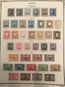 Amazing Azores Collection - 1868/1939 Mint / Used -- #15 with CERT. C$9700.00 ++